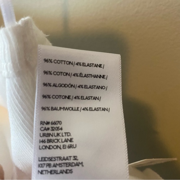 NWT Anthropologie Pilcro The Zeda Ribbed One Shoulder Top - Picture 6 of 7